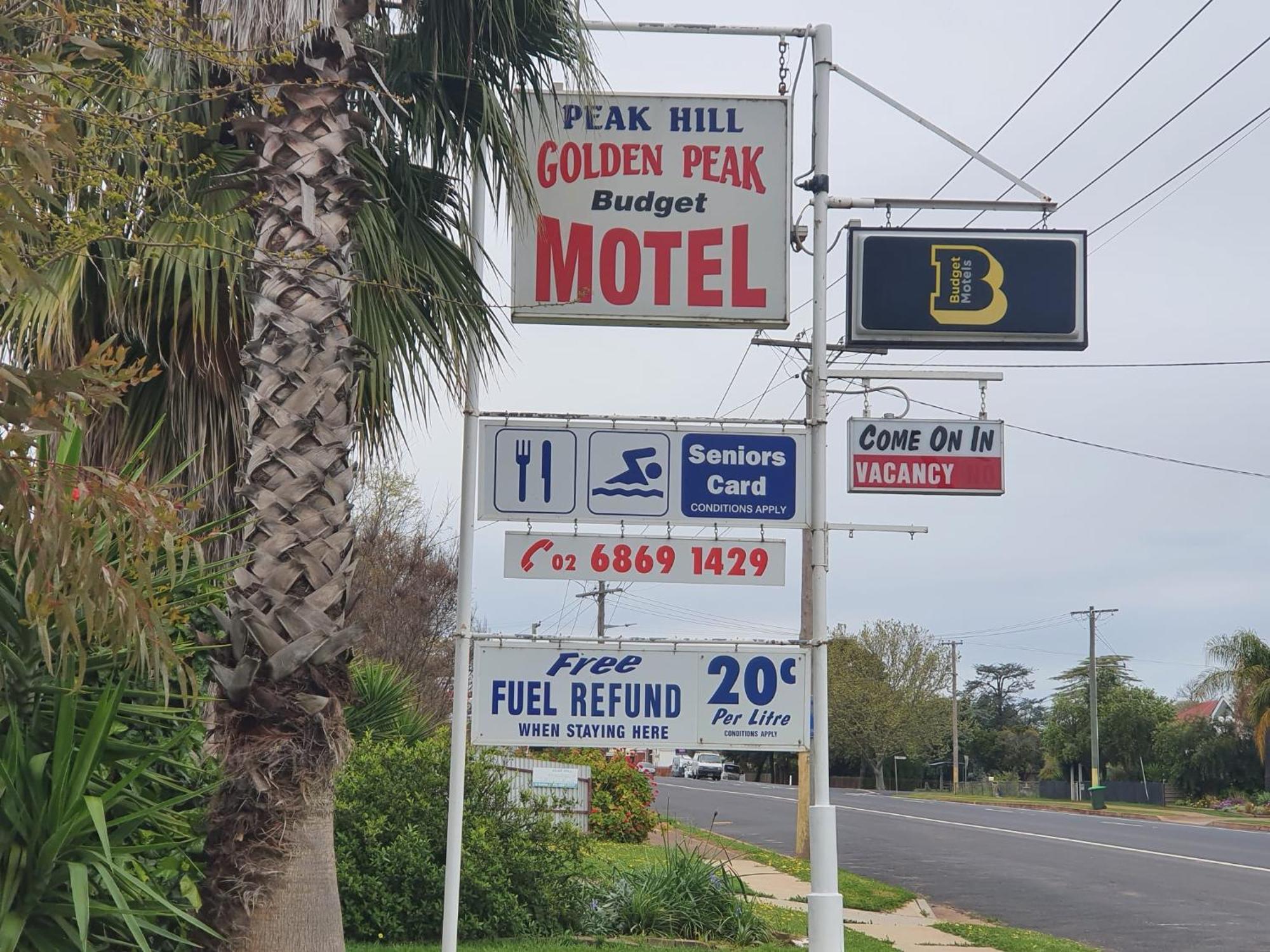 Golden Peak Motel Peakhill Peak Hill Dış mekan fotoğraf